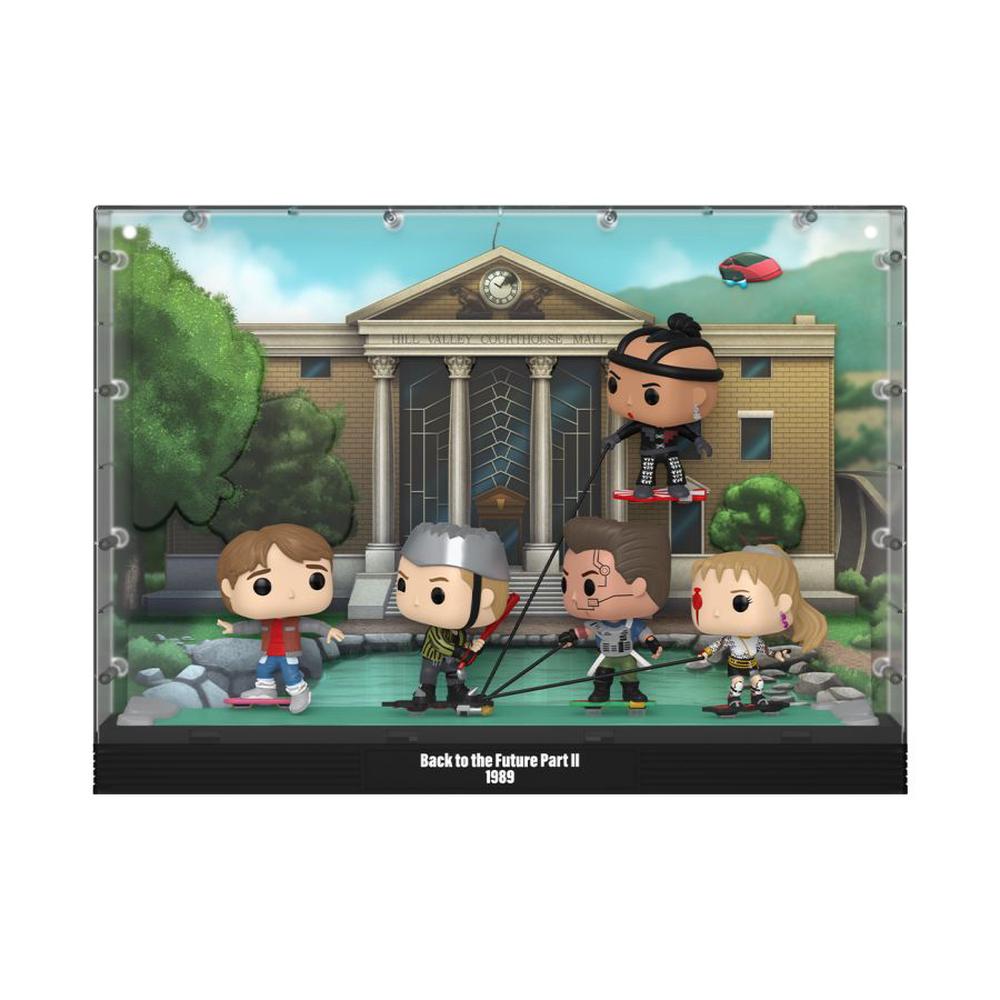 Funko Back To The Future 2 - Hoverboard Chase Scene Pop! Moment DLX, 0889698765633