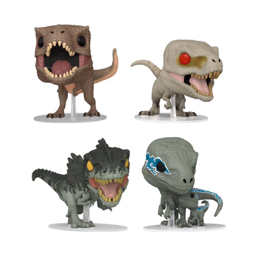 Jurassic World 3 - Glow Pop!, 4 Pack, 0889698771382