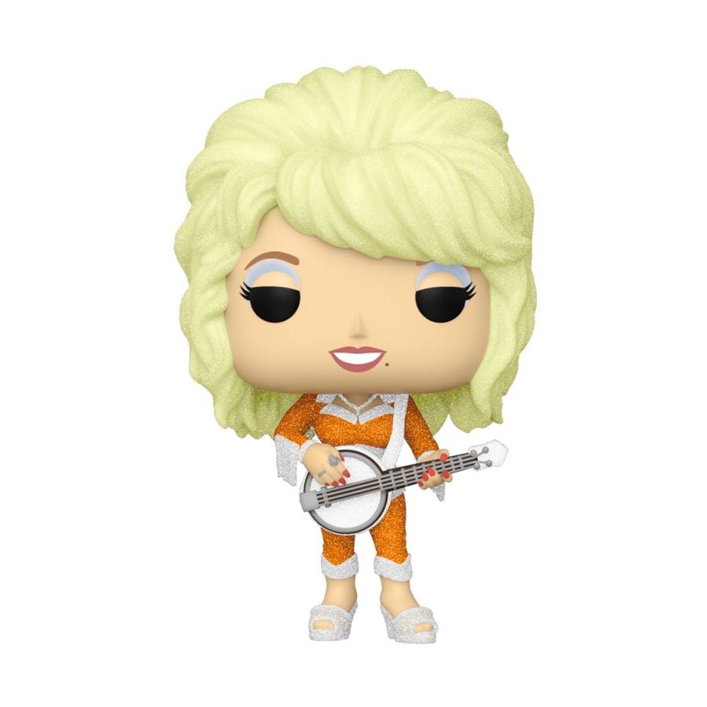 Funko Dolly Parton - Dolly Parton with Guitar Diamond Glitter Pop! Vinyl by Funko - ISBN: 0889698773805