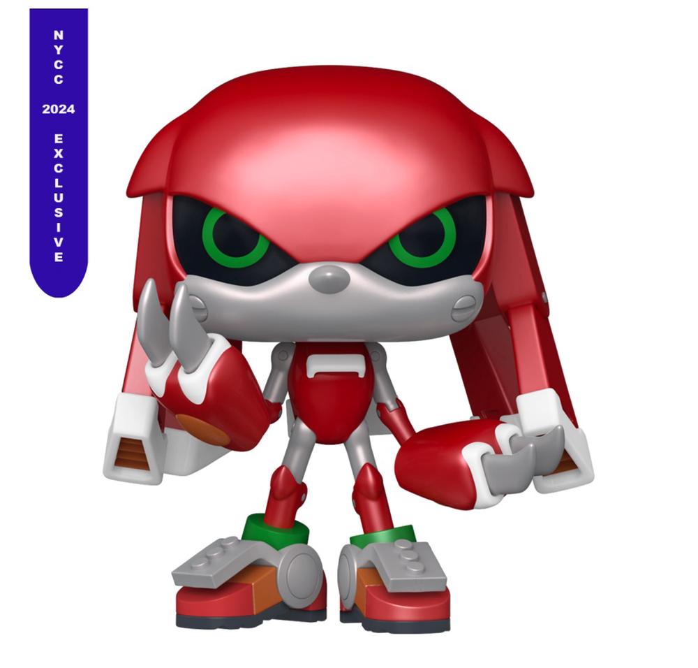 Sonic - Metal Knuckles NYCC 2024 Exclusive Pop! - 3.9 Inch, 0889698786997