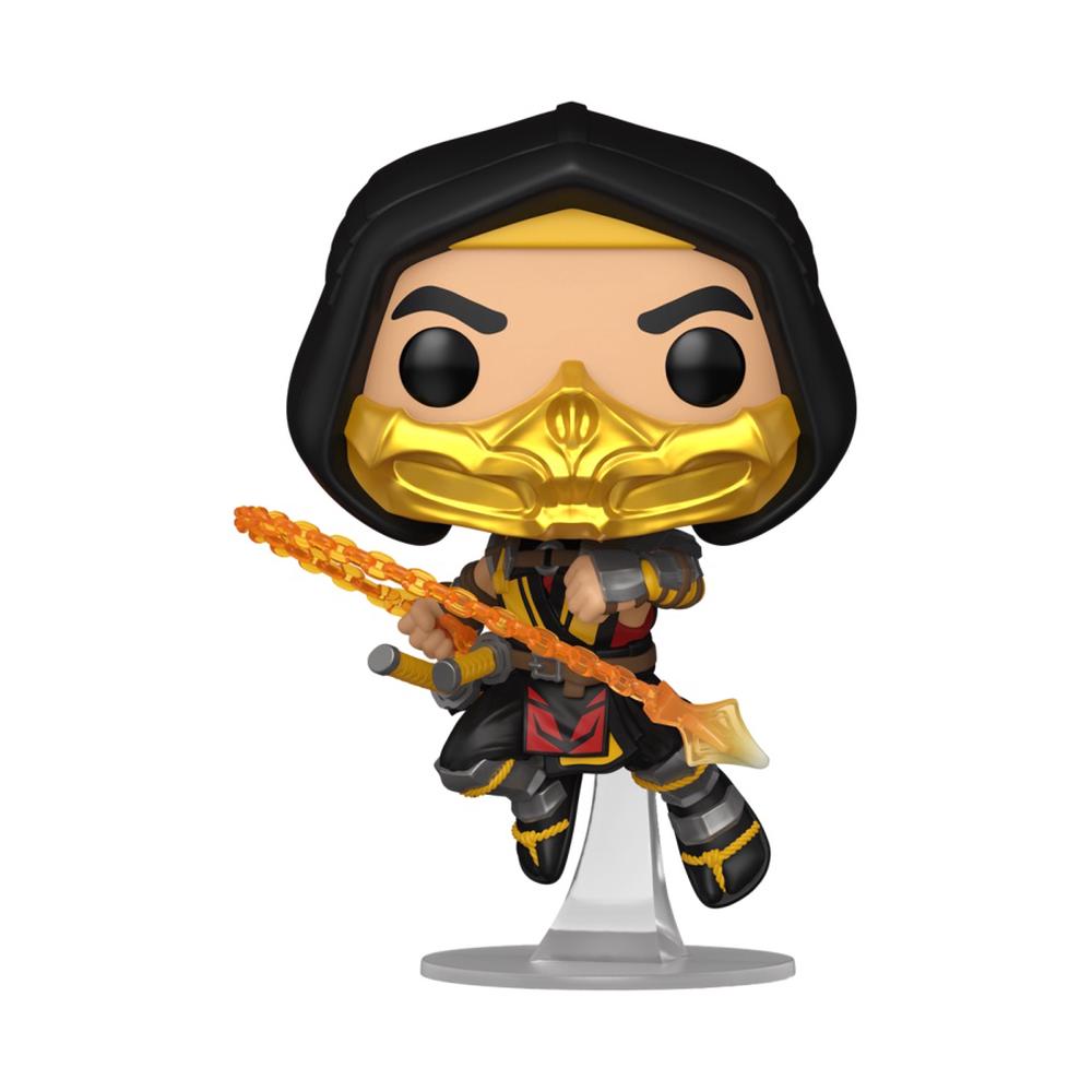 Mortal Kombat (MK11) - Scorpion Fatality Pop! - 4.35 Inch, 0889698803052