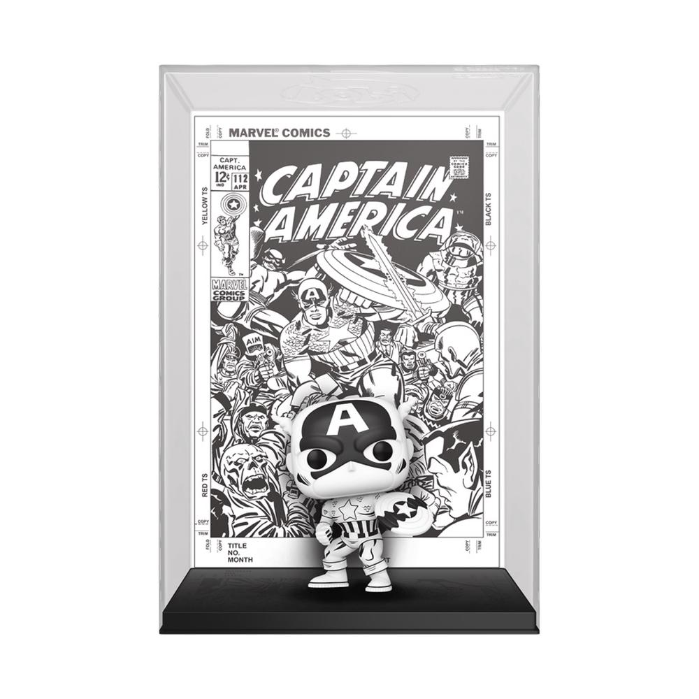 Funko Marvel: 85th Anniversary - Captain America #1 Pop! Comic Cover - 3.8 Inch, 0889698809610
