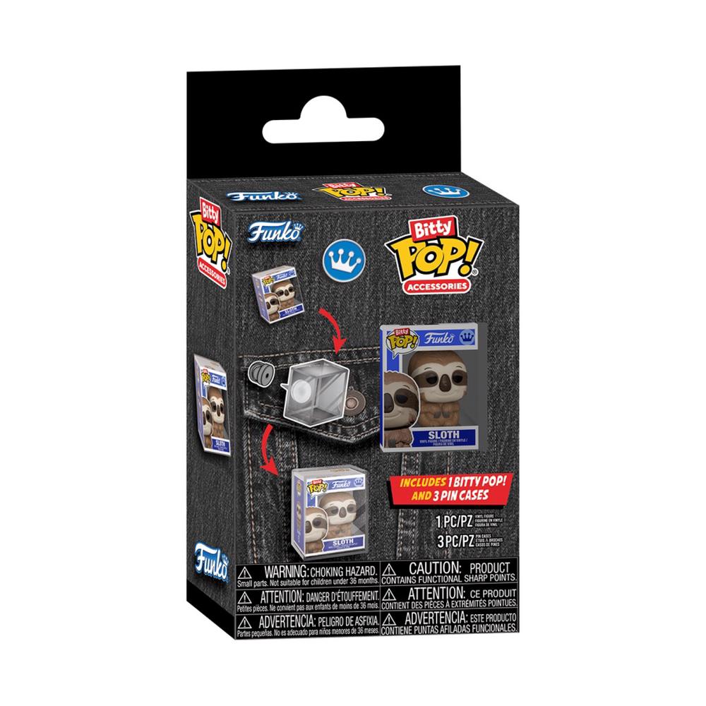 Funko Bitty Pop! Wearables - Bitty Pop! Pin Case, 4 Pack, 0889698816502