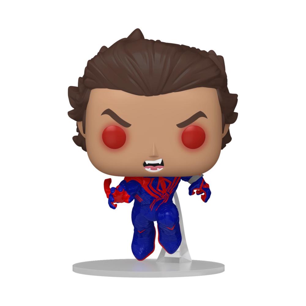 Funko Spiderman: Across the Spider-Verse - Spiderman 2099 (Unmasked) Pop! - 3.75 Inch, 0889698826471