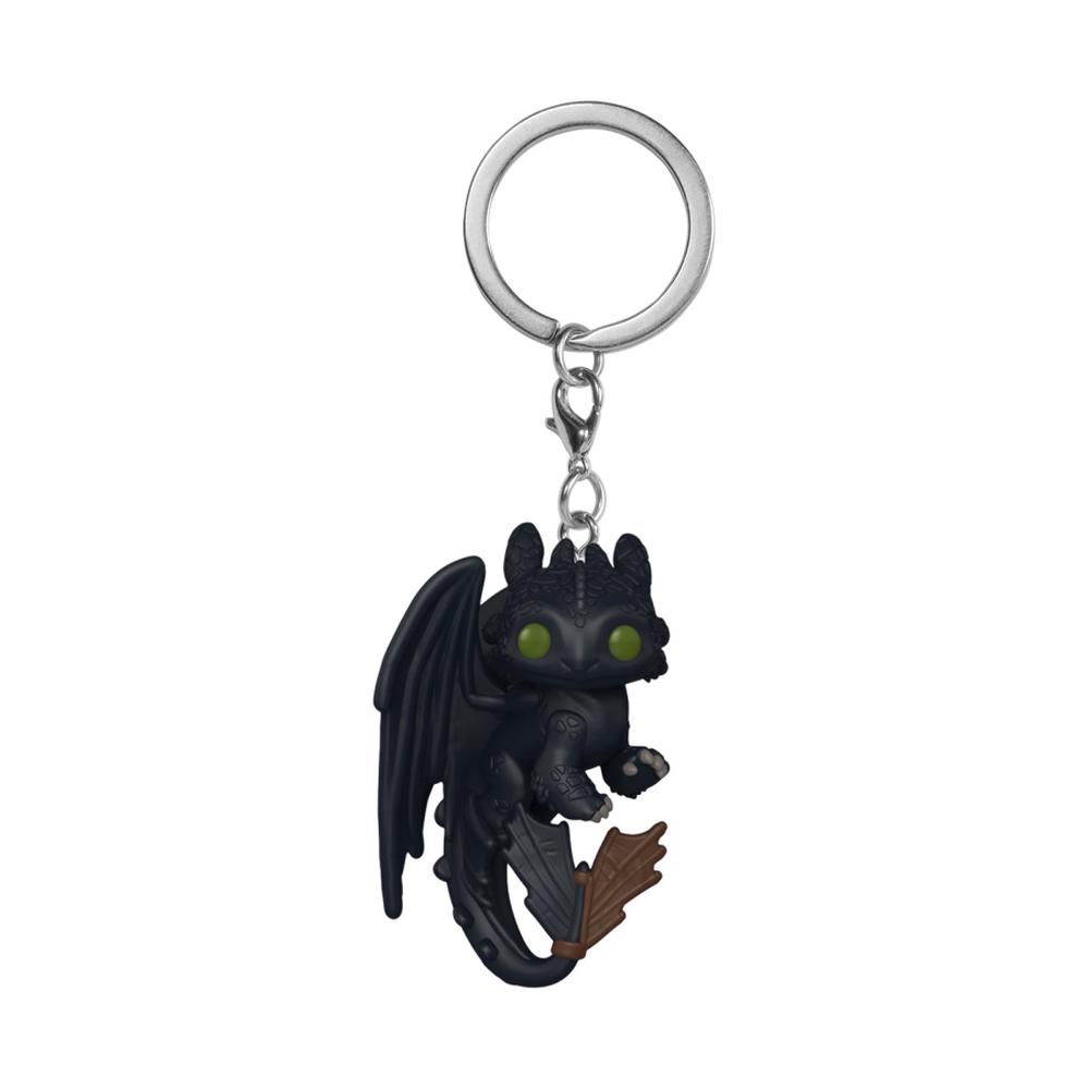 Funko How to Train Your Dragon (2025) - Toothless Pop! Keychain - 10cm, 0889698834537