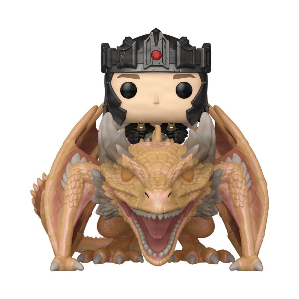 Funko House of the Dragon - Aegon Targaryen with Sunfyre Pop! Ride - 5.6 Inch, 0889698834605