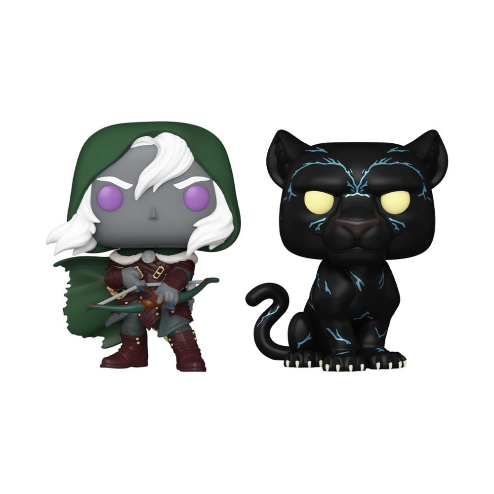 Dungeons & Dragons - Drizzt Do'Urden & Guenhwyvar Pop! 2PK, 0889698837217