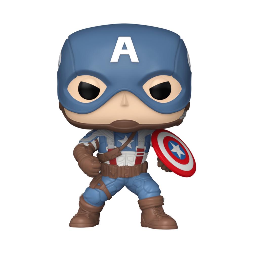 Marvel Comics: The Infinity Saga - Captain America Pop! - 3.75 Inch, 0889698837910