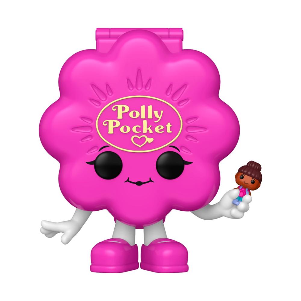 Funko Retro Toys: Polly Pocket - Flower Shell (Pink) Pop! - 4 Inch, 0889698838160