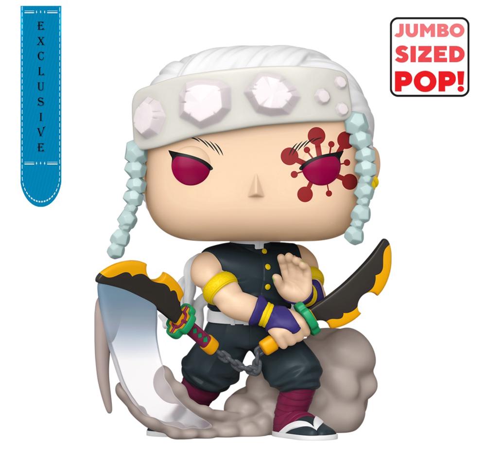 Funko Demon Slayer - Tengen Uzui Pop! - 9.7 Inch, 0889698845946