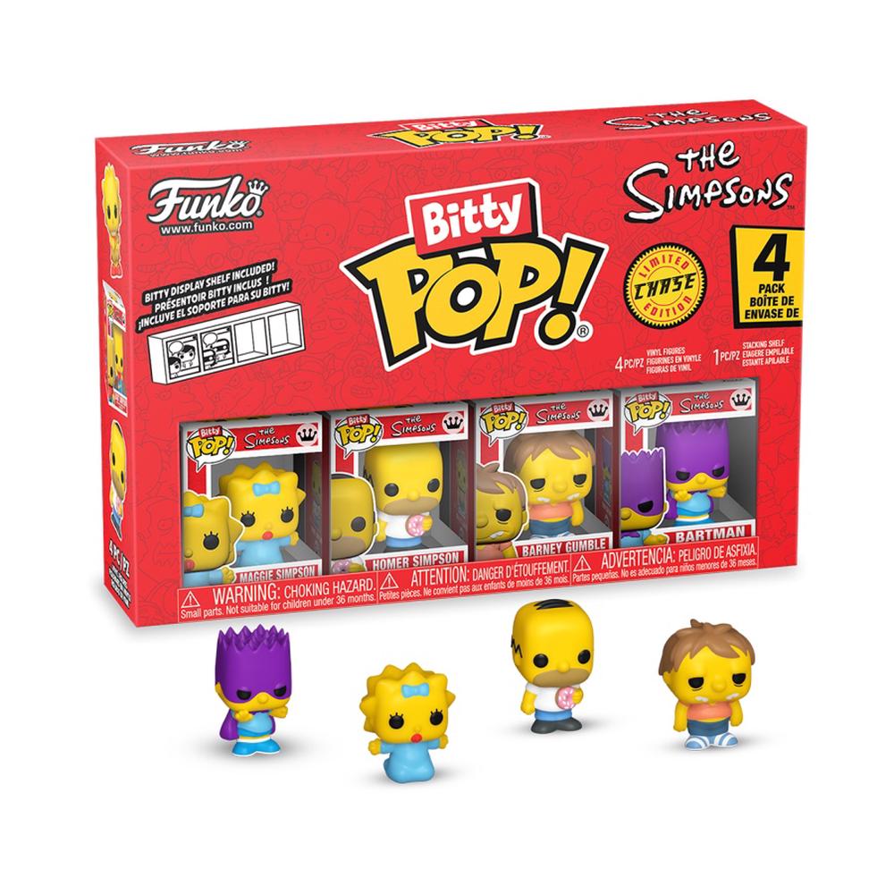 Funko Simpsons - Maggie Bitty Pop!, 4 Pack, 0889698857093