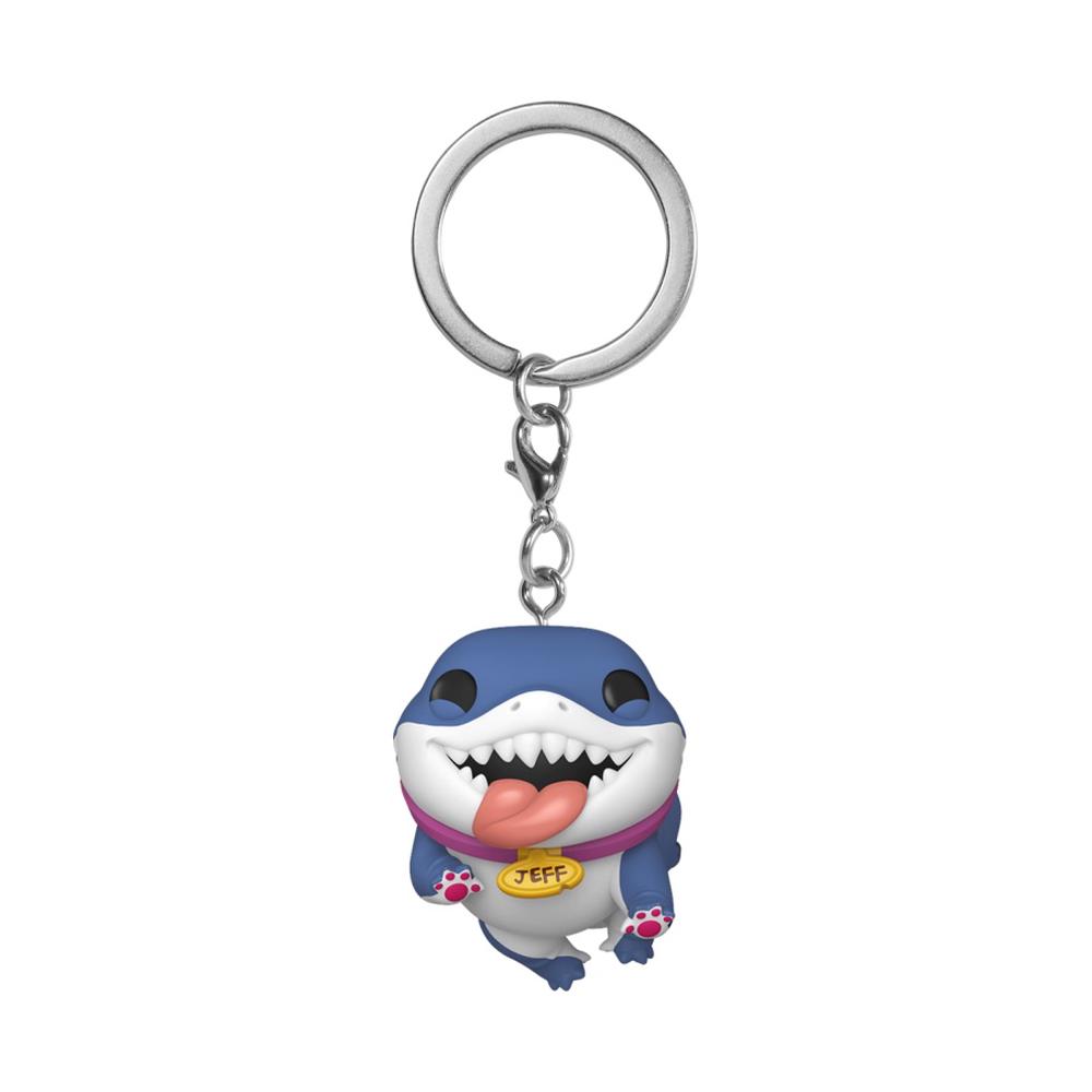 Funko Marvel Rivals - Jeff the Land Shark Pop! Keychain - 10.2cm, 0889698881722