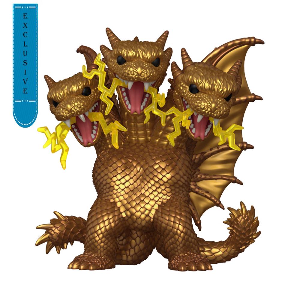 Funko Godzilla - Ghidora (Electric) Pop! - 6.1 Inch, 0889698884075