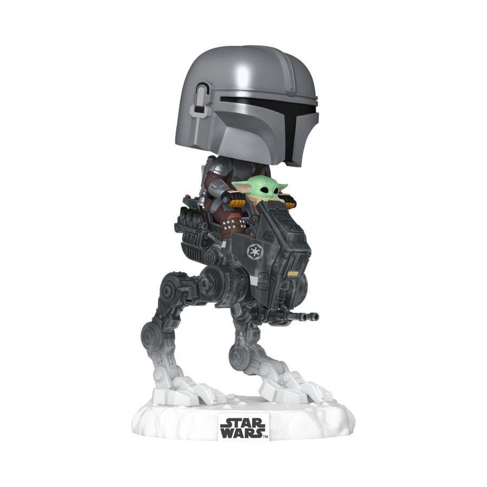 Funko Mandalorian & Grogu (2026) - Mandalorian with Grogu on AT-RT Pop! Ride by Funko - ISBN: 0889698908122