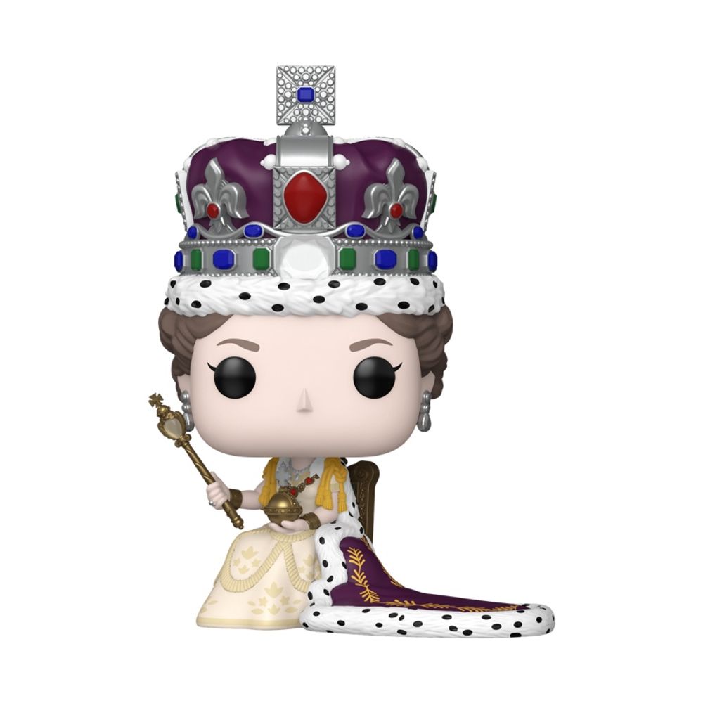 Funko Royal Family - Queen Elizabeth II (Coronation) Pop! Premium by Funko - ISBN: 0889698918732