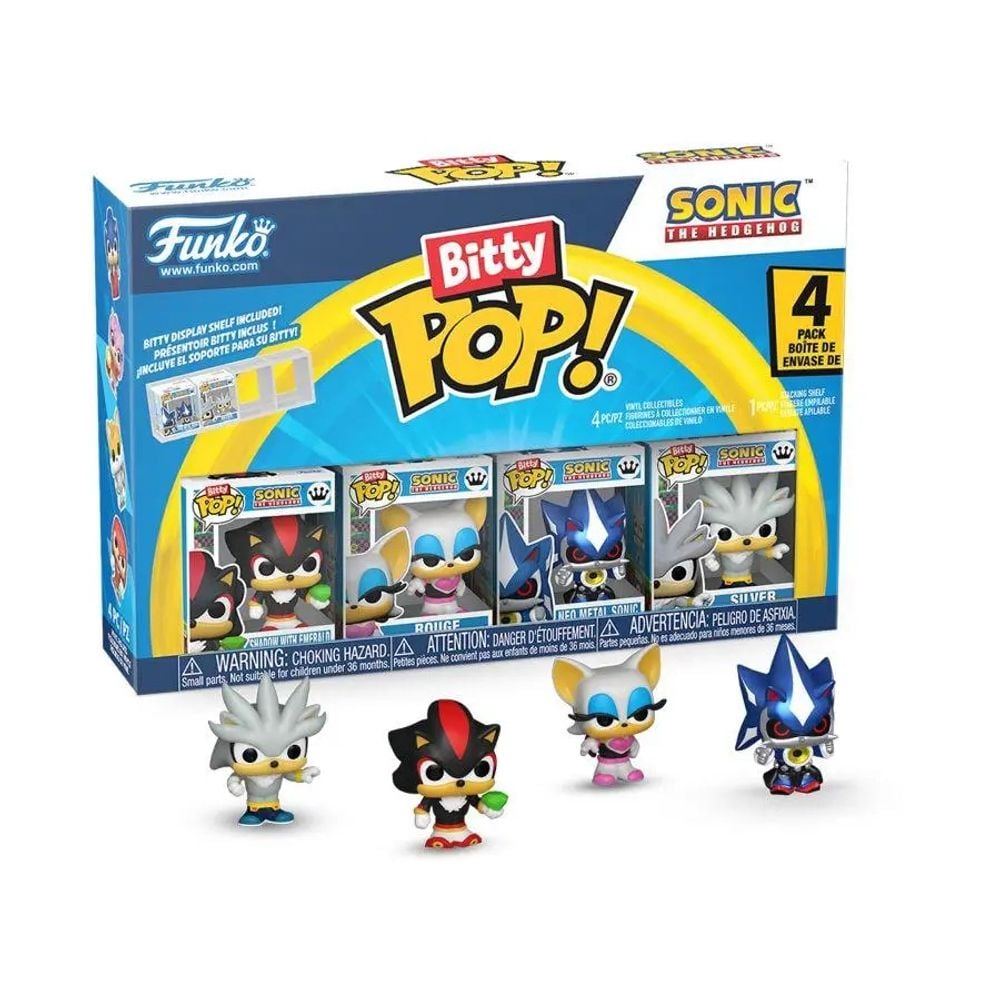 Funko Sonic - Shadow Bitty Pop!,4 Pack by Funko - ISBN: 0889698929585
