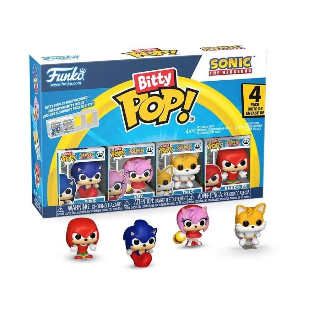 Funko Sonic - Sonic Bitty Pop!,4 Pack by Funko - ISBN: 0889698929592