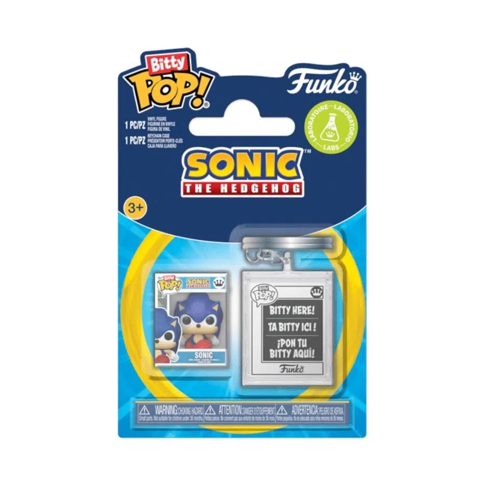 Funko Sonic - Sonic Bitty Pop! w/Keychain Case by Funko - ISBN: 0889698976039