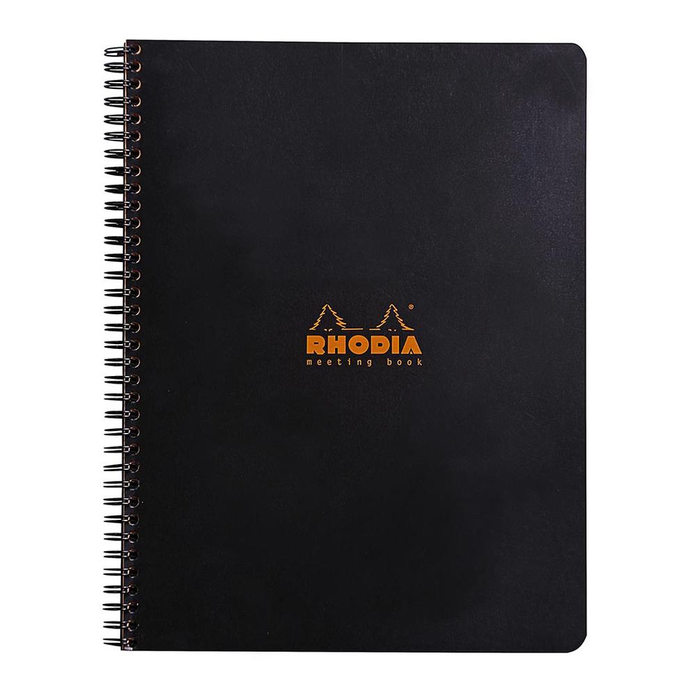 Rhodia Spiral Meeting Book (Black) - A4 | Buy online at The Nile