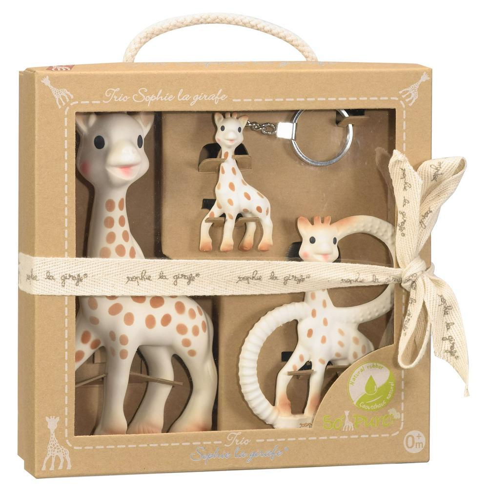 Sophie la jirafa caja regalo Vulli toys Juegos El faro de los tres mundos