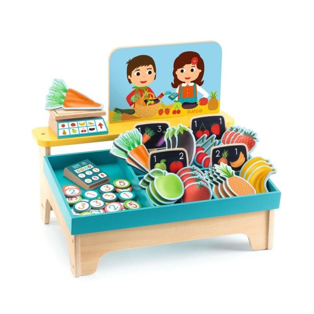 Djeco Lea & Milo Little Market by Djeco - ISBN: 3070900055179