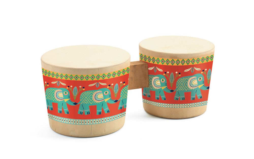 Djeco Animambo Bongo Drums by Djeco - ISBN: 3070900060227