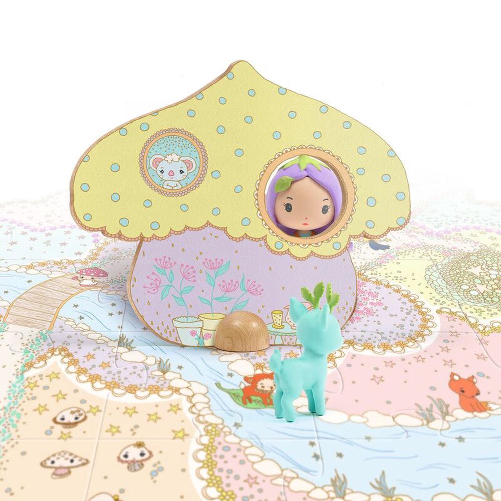 Djeco Tinyly Puzzl'Up Lily Puzzle, 28 Piece by Djeco - ISBN: 3070900069381