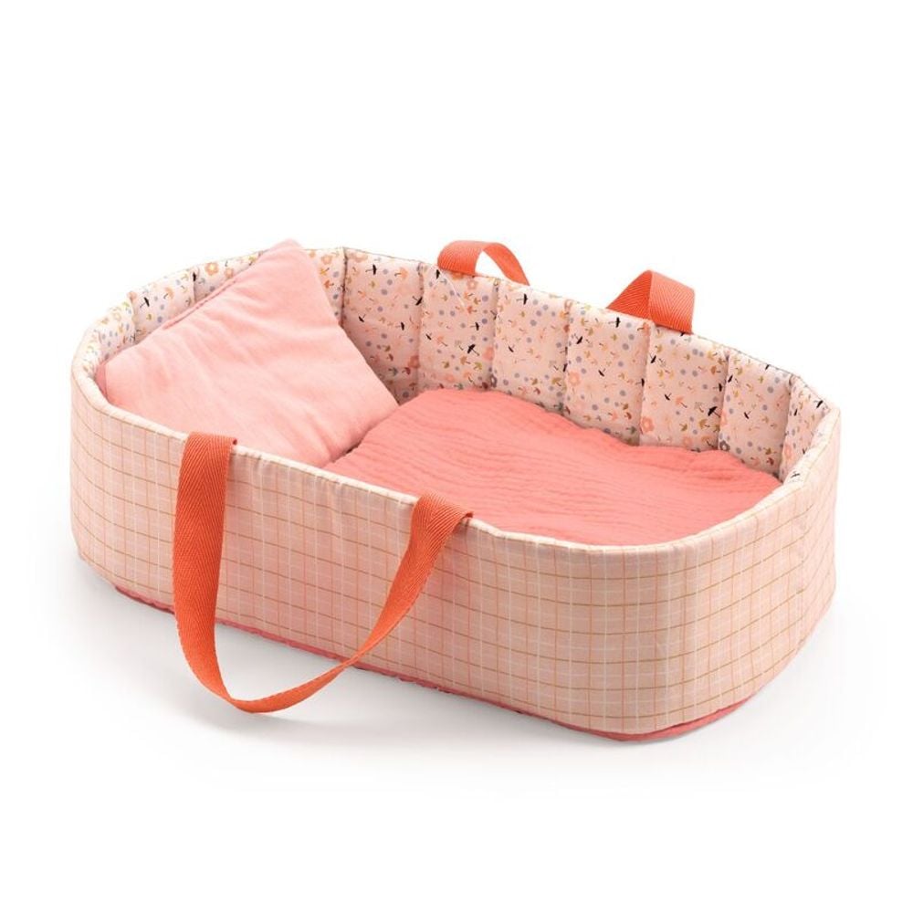 Djeco Doll Bassinet (Pink Lines) by Djeco - ISBN: 3070900078444