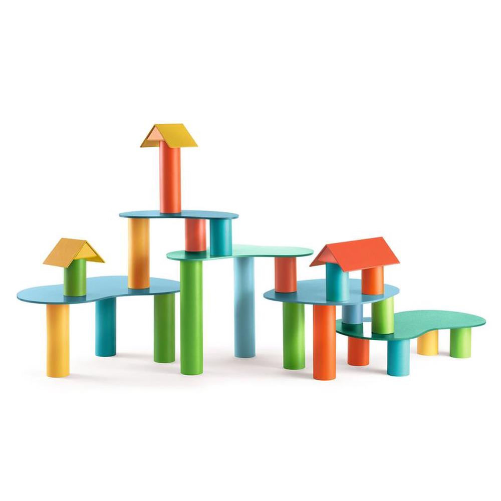 Djeco Tubulo Set, 33pc by Djeco - ISBN: 3070900083509