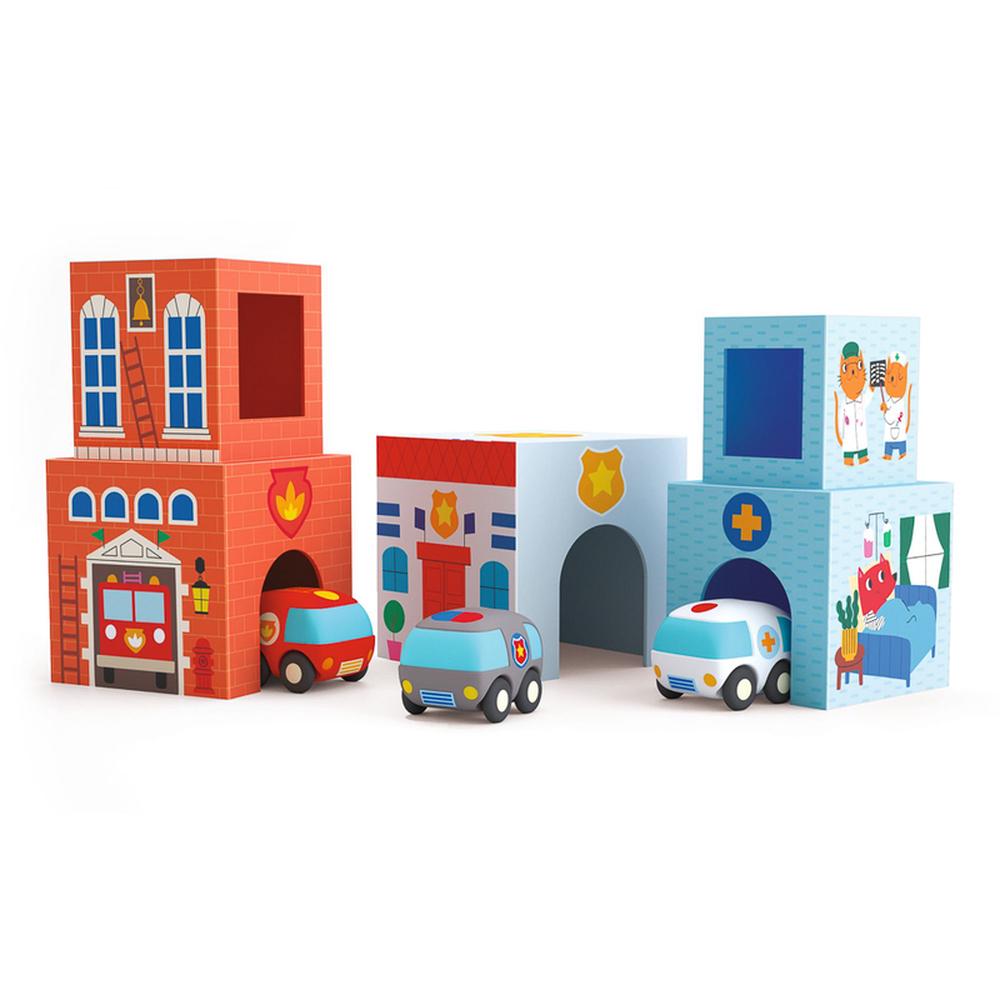 Djeco Topanicar Blocks Set by Djeco - ISBN: 3070900091207