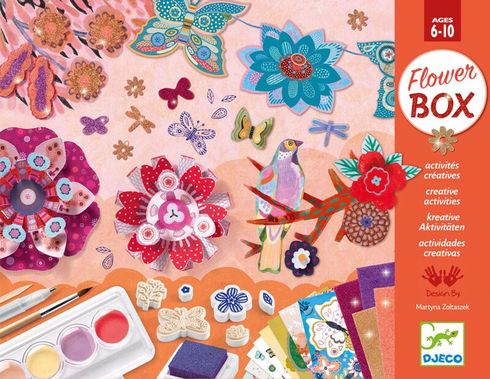 Djeco The Flower Garden Multi Craft Box Set by Djeco - ISBN: 3070900093300