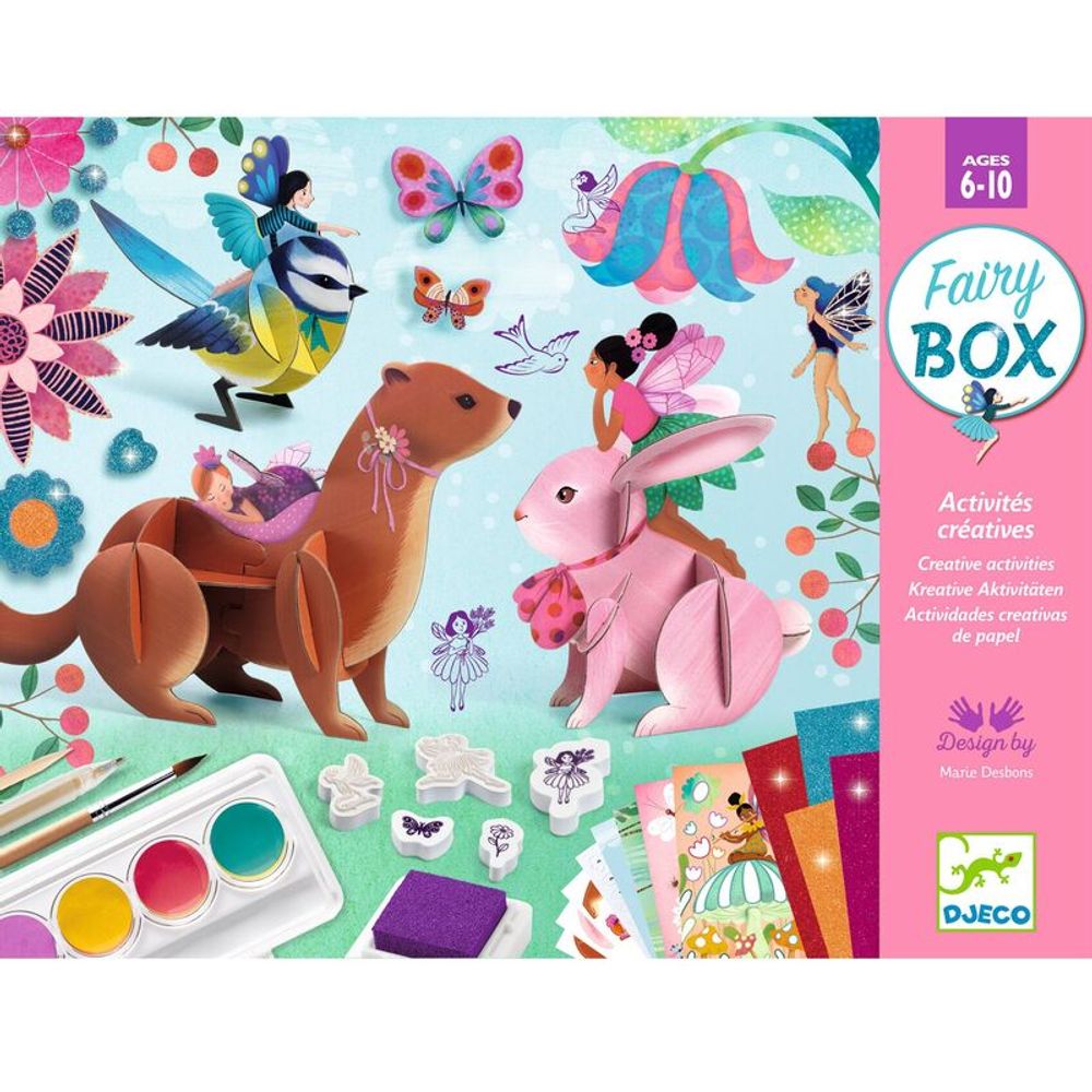 Djeco Fairy Multi Craft Set by Djeco - ISBN: 3070900093324