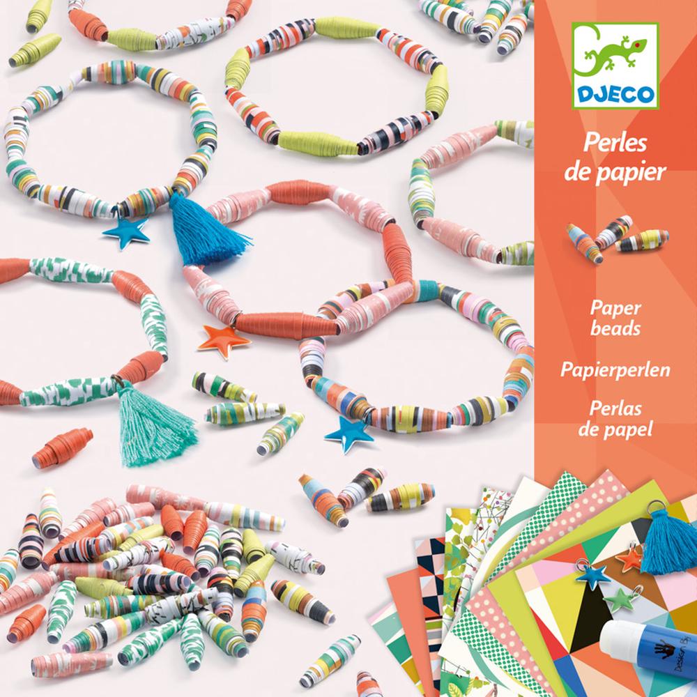 Djeco Spring Bracelets Paper Beads Craft Kit Buy online at The Nile