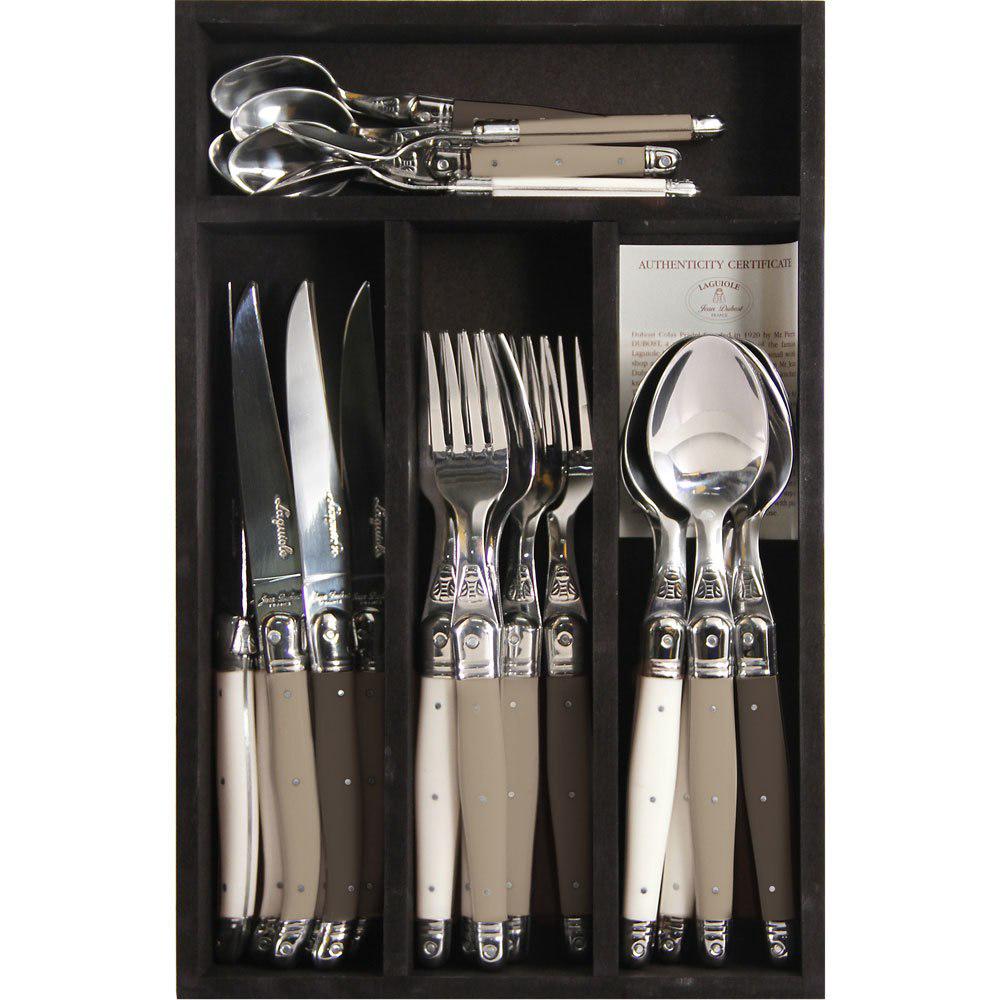 Jean Dubost Laguiole Cutlery Set, 24 Piece Buy online at The Nile