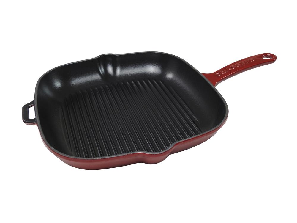 Square Grill Pan (Bordeaux Red), 3244333150316