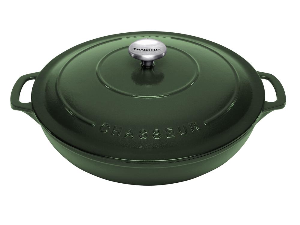 Chasseur Cast Iron Round Casserole Forest 30cm 2.5L Buy