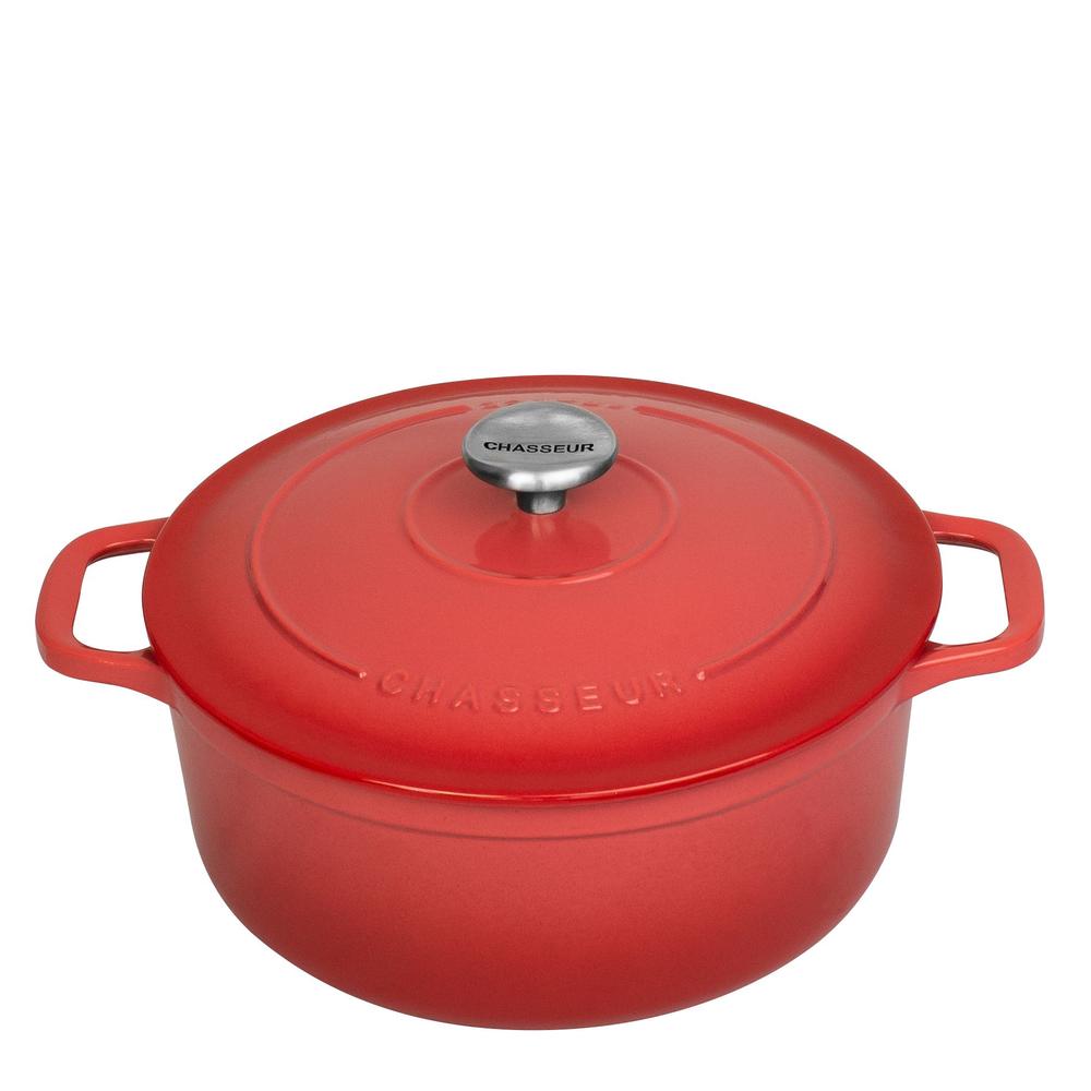 Chasseur Round French Oven Coral 26cm