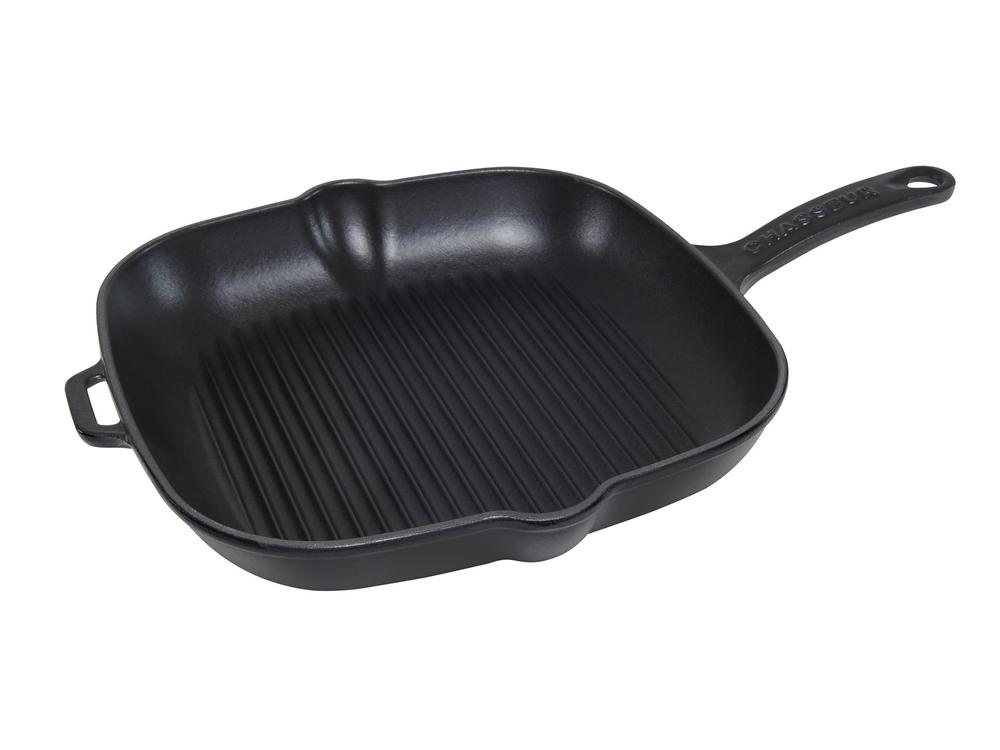 Square Grill Pan (Matte Black), 3244335196718