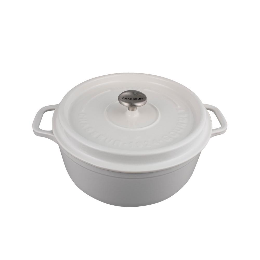 Gourmet Round French Oven (Crisp White), 3244335197999