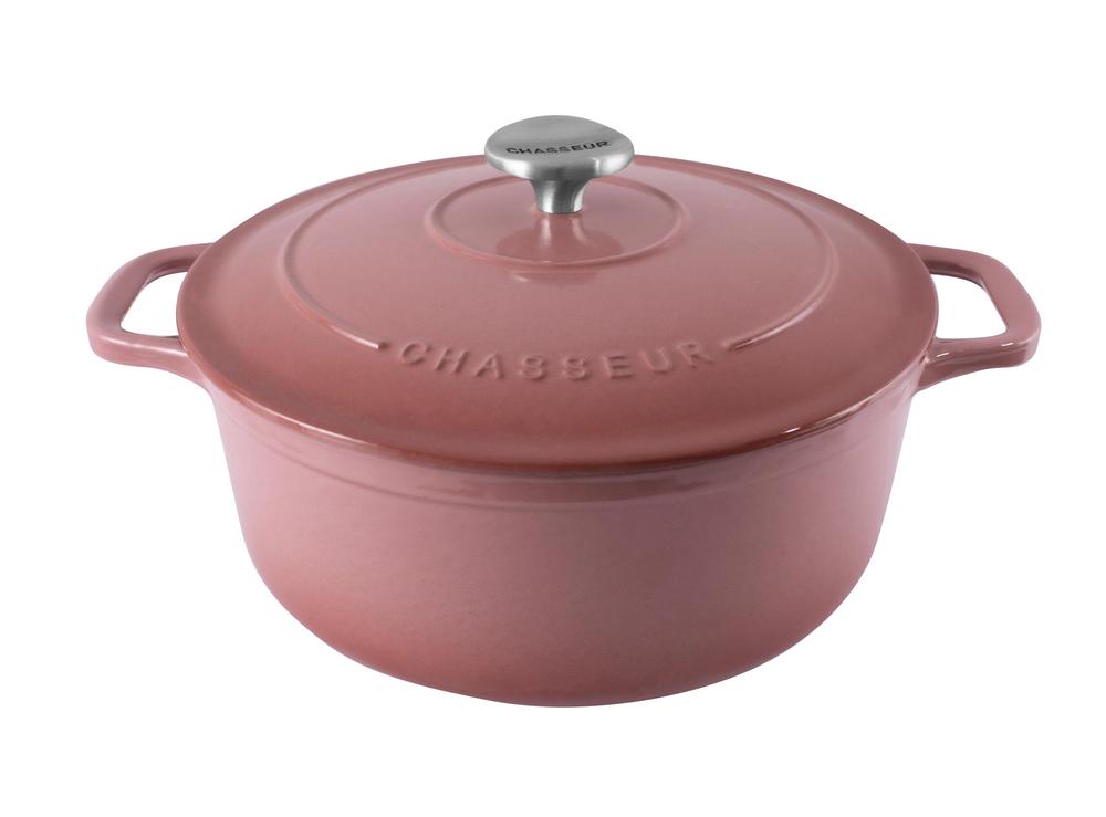 Chasseur Round French Oven Casserole (Rosewood) - 24cm/4L, 3244335198446