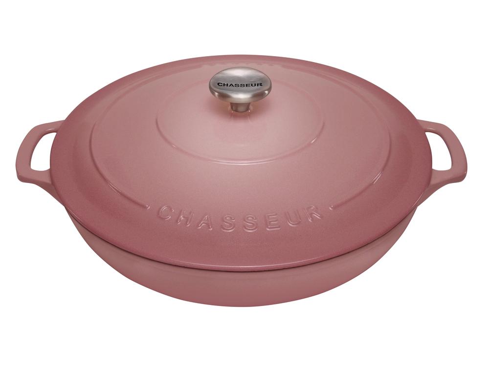 Chasseur Round Casserole Rosewood 30cm 2.5L