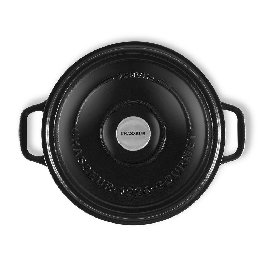 Gourmet Round French Oven (Satin Black), 3244335199559