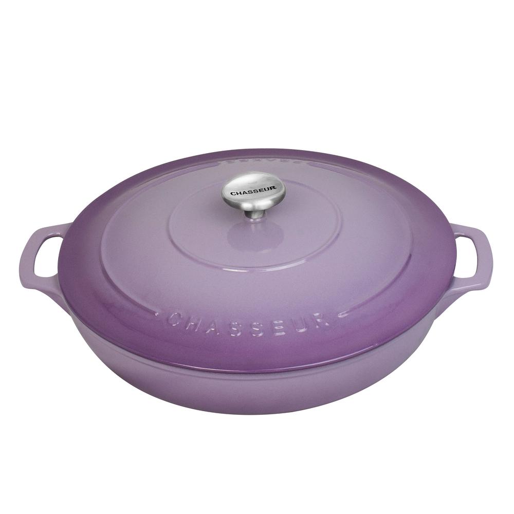 Chasseur Low Round Casserole Wisteria 30cm Buy online at The