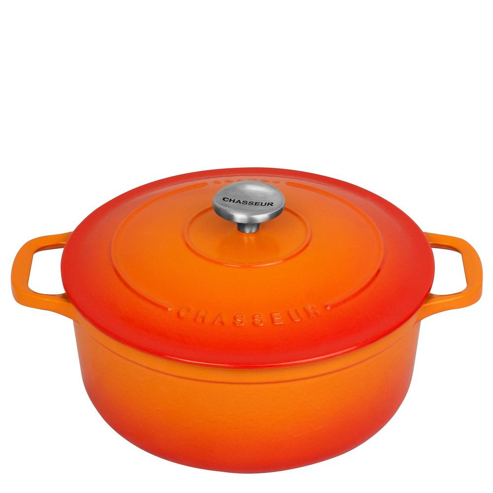 Chasseur Round French Oven (Sunset) - 26cm | Buy online at The Nile