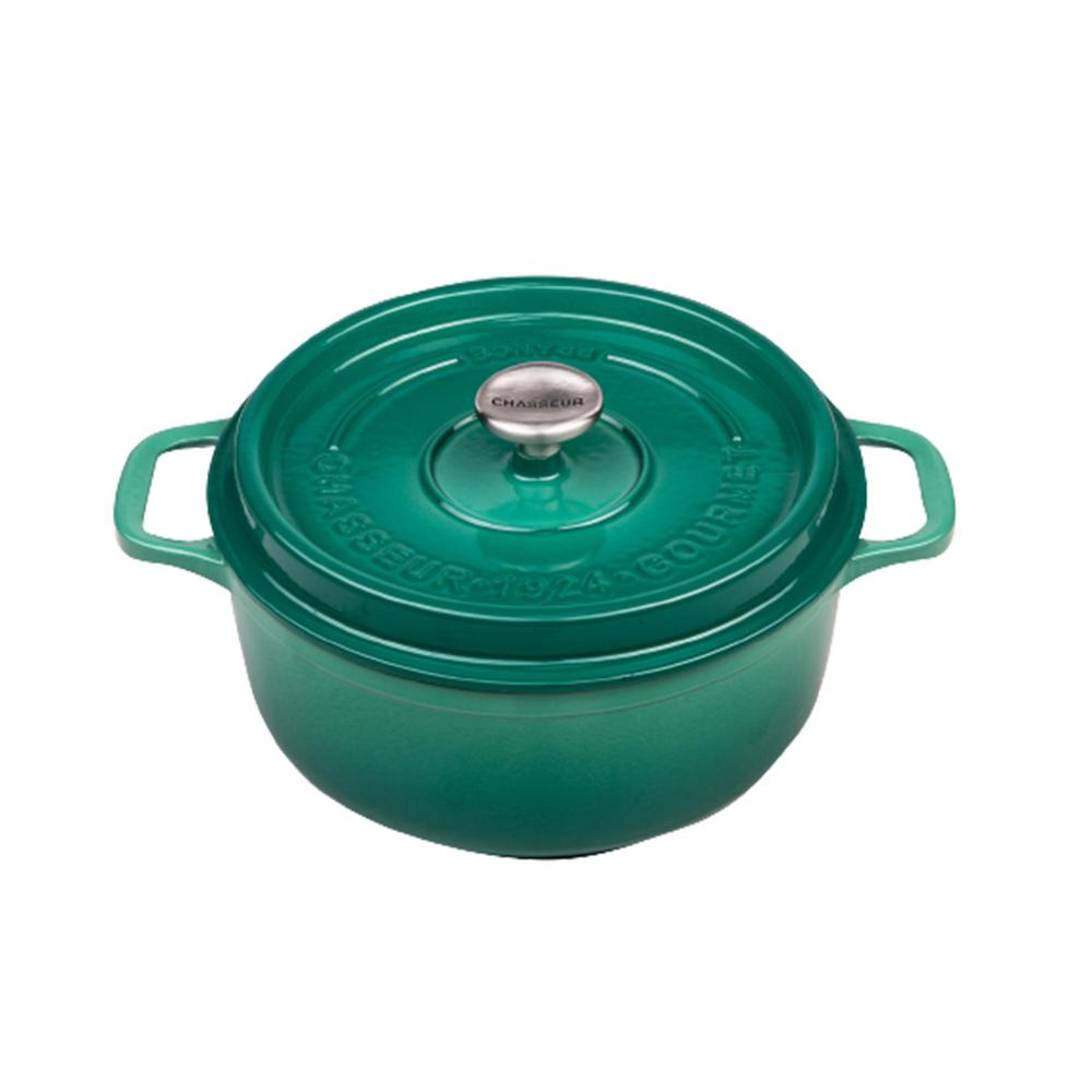 Chasseur Gourmet Round French Oven Jade 26cm Buy online at