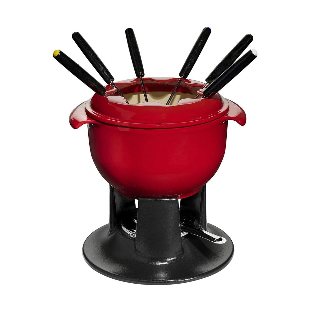 Chasseur Cast Iron Fondue Set (Federation Red) - 21cm by Chasseur - ISBN: 3244335200613