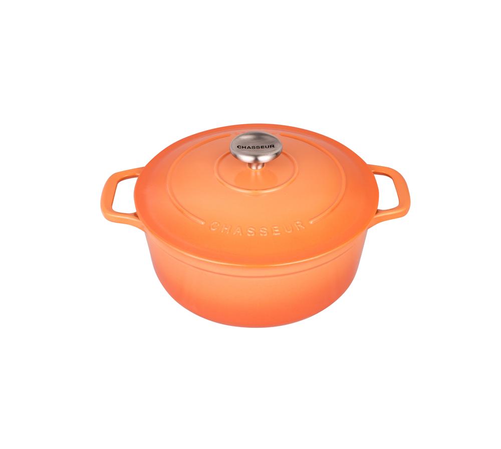 Chasseur Round Casserole (Salmon) - 24cm, 3244335200750