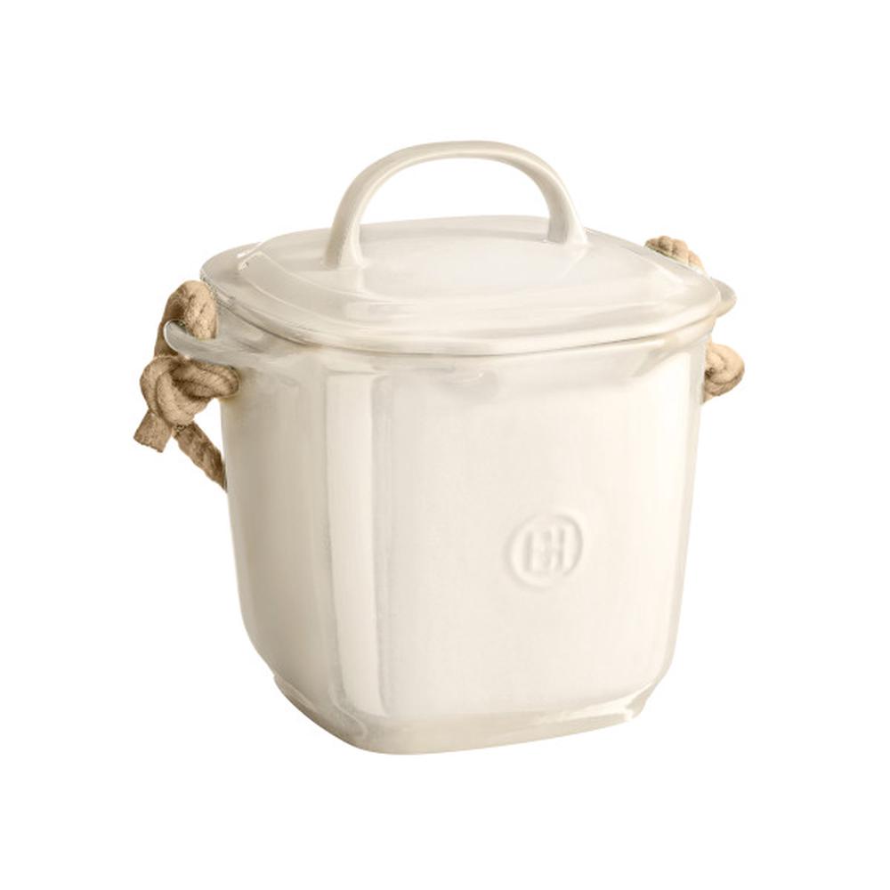 Emile Henry Compost Bin (Clay) - 3.9L, 3289310286381