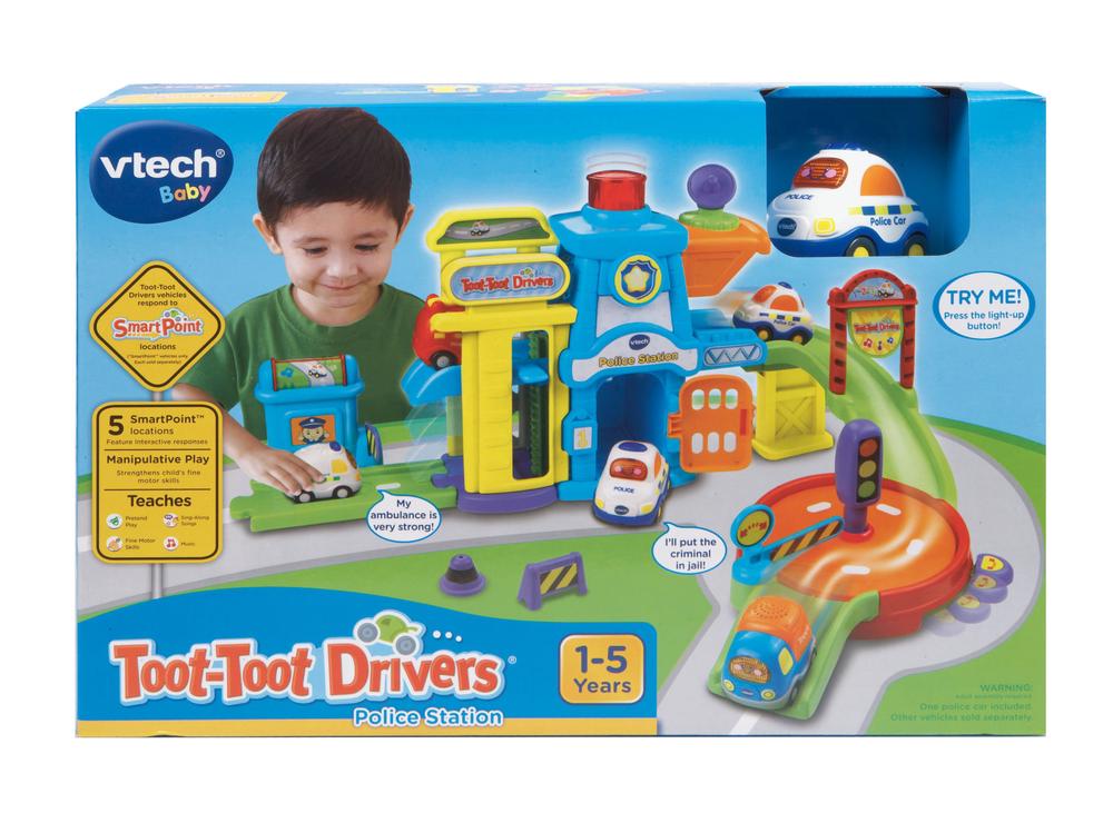 vtech toot toot police station