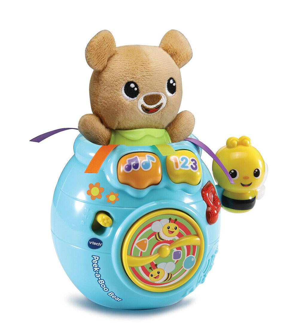 VTech Toys Peek-a-Boo Bear Interactive Toy, 3417765283031